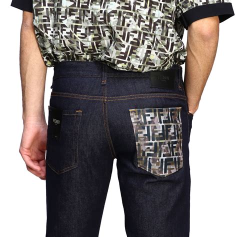 Pantaloni Jeans FENDI Uomo 